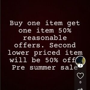 Pre summer sale